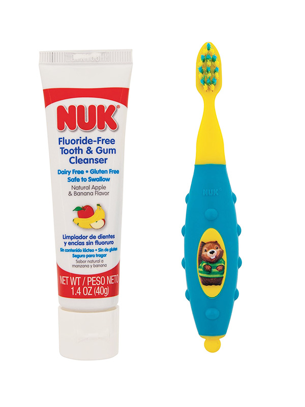NUK® Grins & Giggles® Toddler Toothbrush Set Product Image 1 of 2
