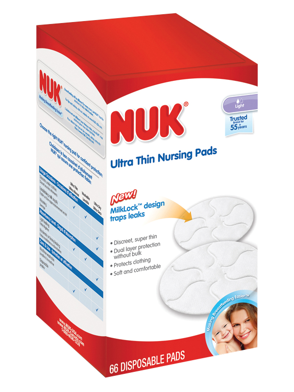 NUK® Simply Natural™ Ultra Thin Nursing Pads Product Image 2 of 4