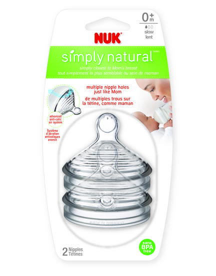 NUK® Simply Natural™ Bottle Nipples Product Image 4 of 10