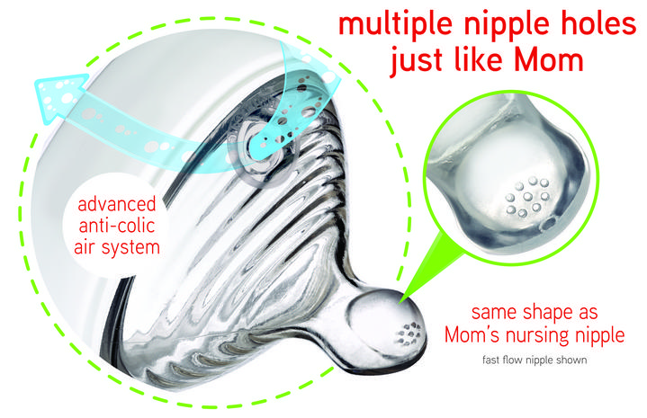 NUK® Simply Natural™  Bottle  9oz Product Image 5 of 9