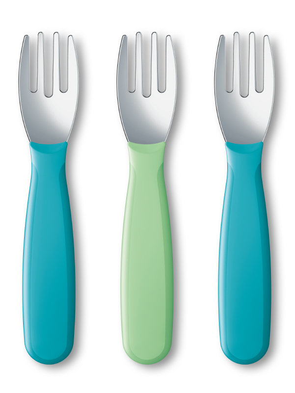 NUK® Kiddy Cutlery Forks Product Image 1 of 3