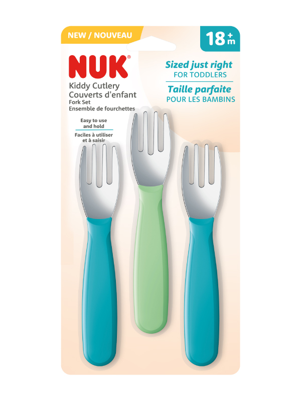NUK® Kiddy Cutlery Forks Product Image 3 of 3
