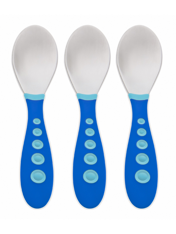 First Essentials™ by NUK® Kiddy Cutlery Spoons, 3PK, Stainless Steel Product Image 3 of 3