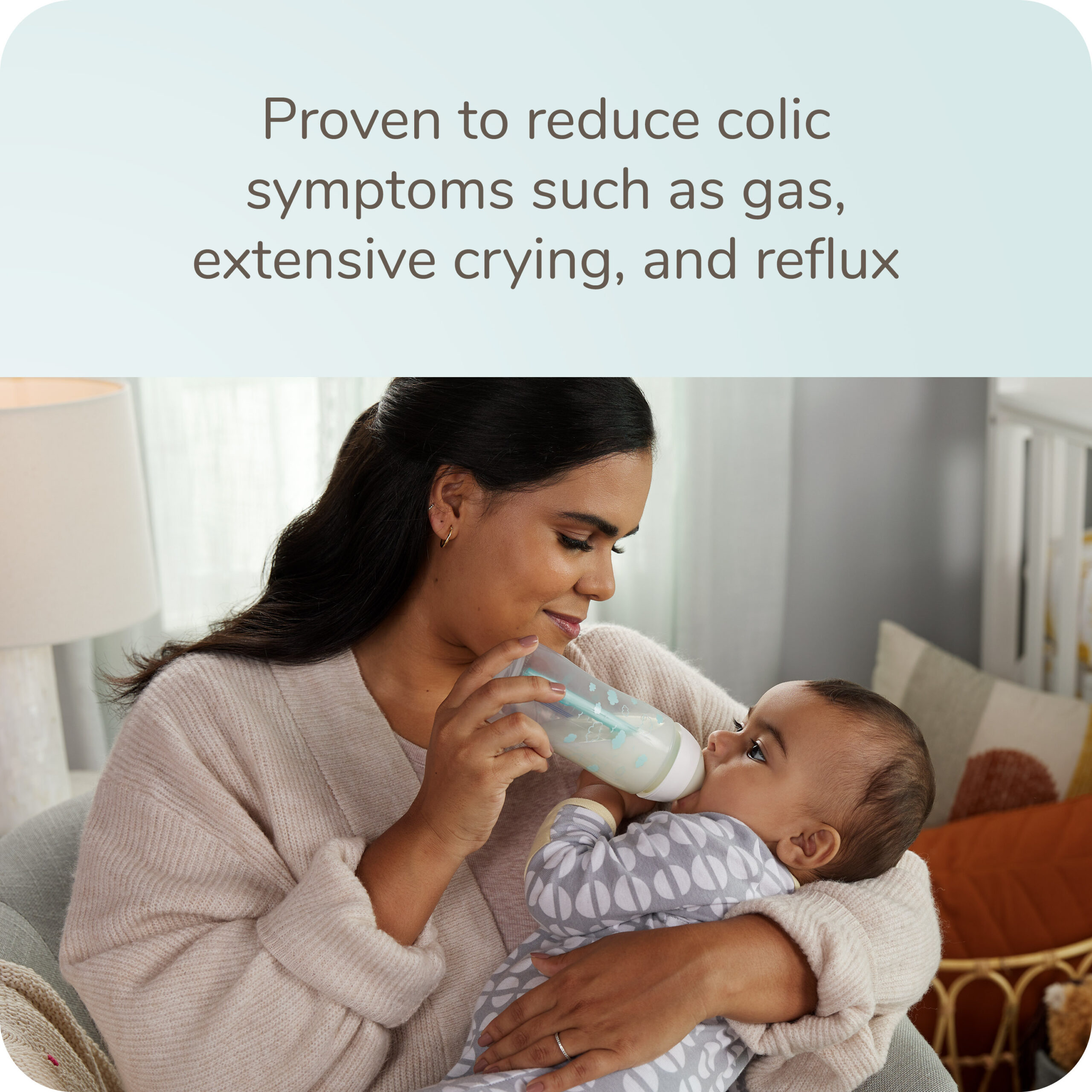 NUK® SFP Anti Colic Bottle, 5OZ – Clouds Product Image 3 of 8
