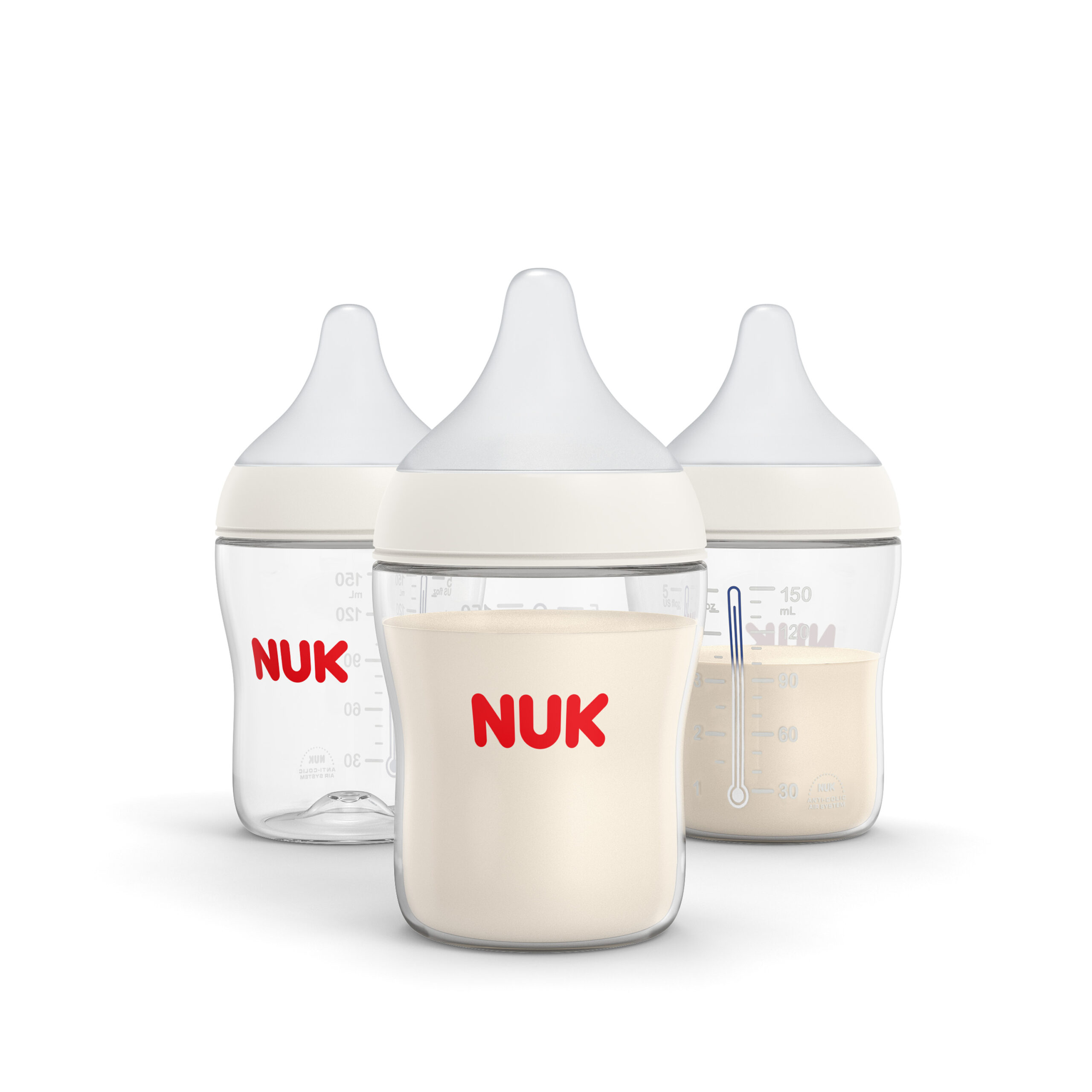 NUK® Perfect Match Bottle, 5oz, 3pk – Slow Flow Product Image 1 of 8