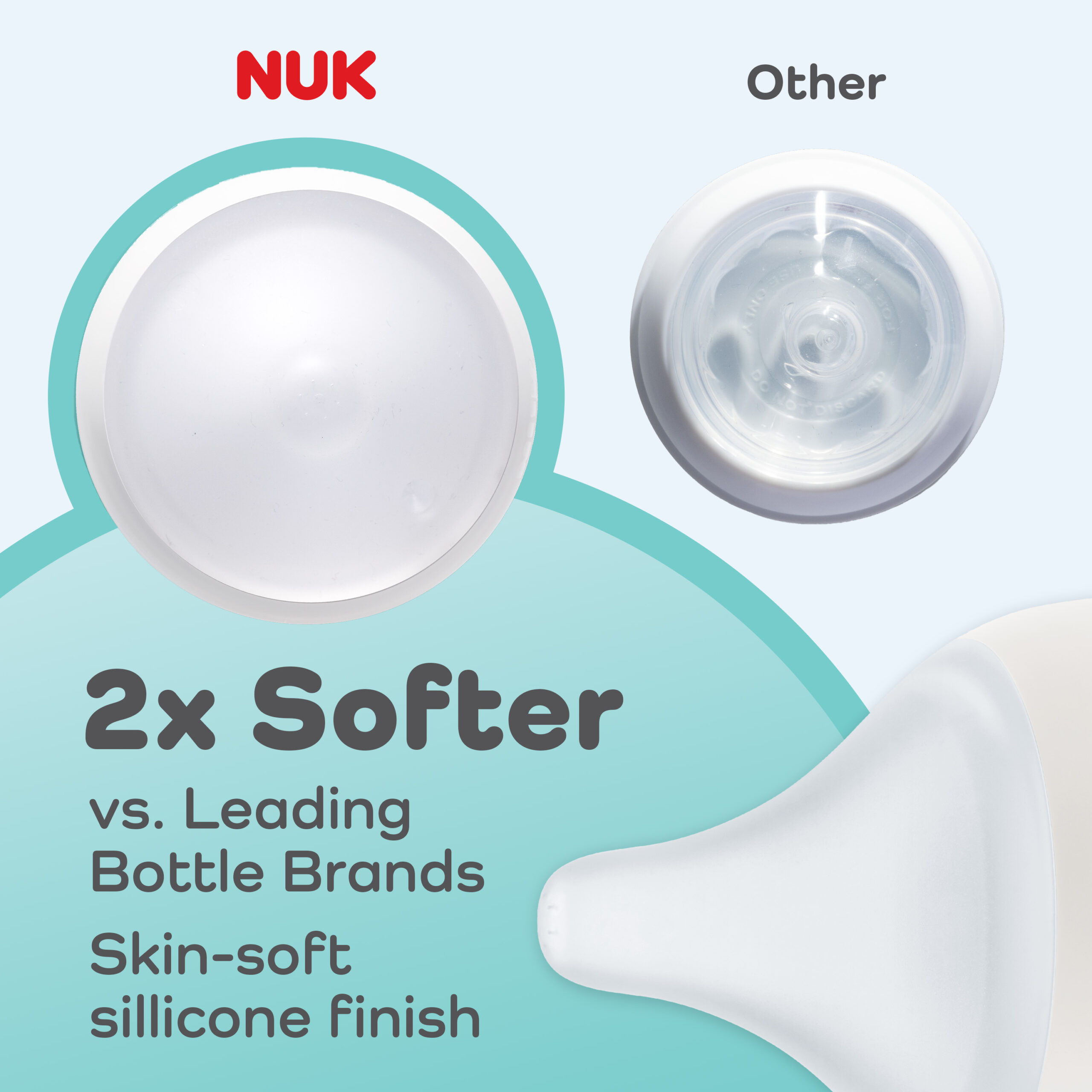 NUK® Perfect Match Bottle, 5oz, 3pk – Slow Flow Product Image 3 of 8