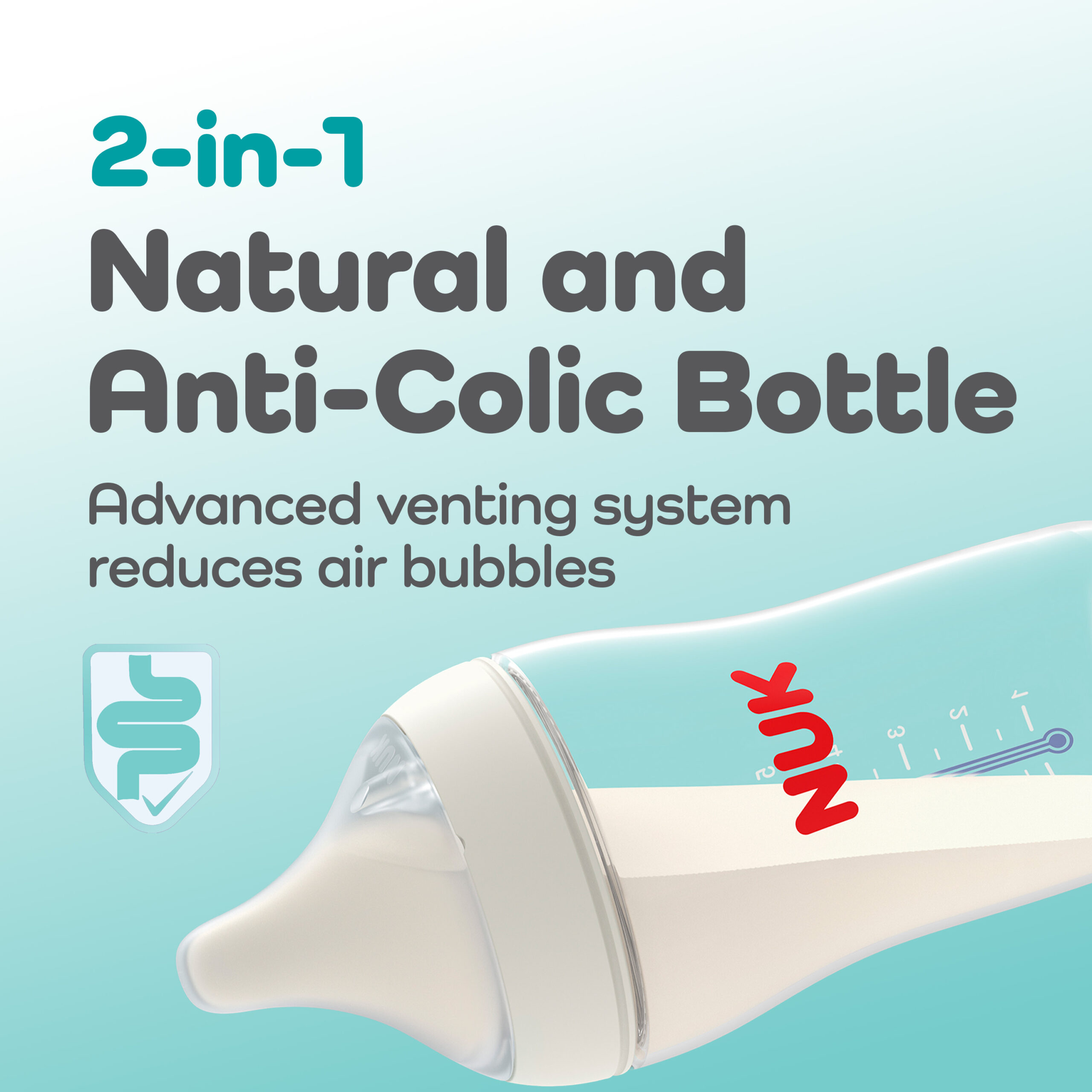 NUK® Perfect Match Bottle, 5oz, 3pk – Slow Flow Product Image 5 of 8