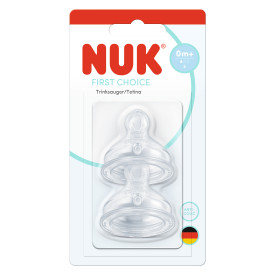 NUK First Choice Nipple, Medium Flow, 2pk Product Image 7 of 8