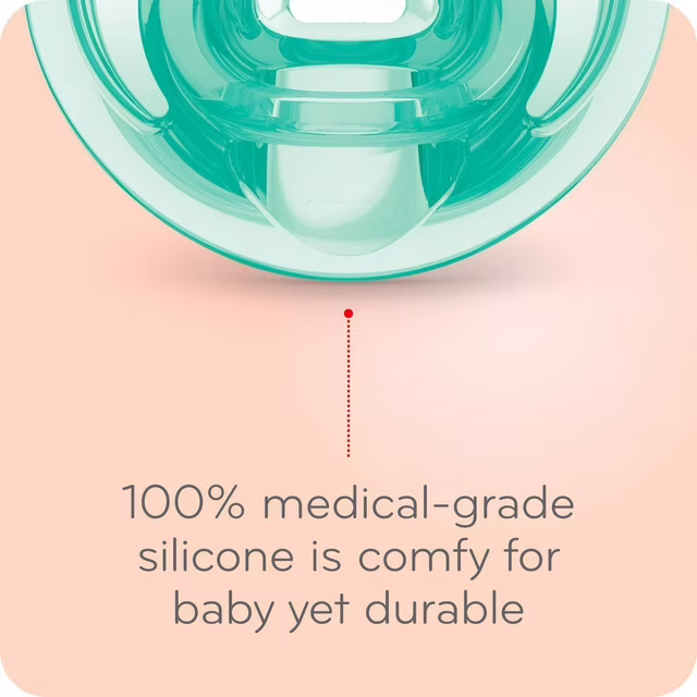 NUK&reg; Comfy Pacifier, S1, 5pk – Neutrals Product Image 9 of 9
