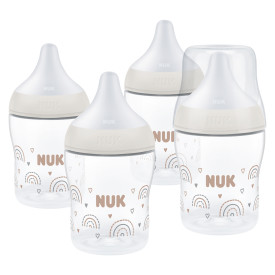 NUK Perfect Match Bottle, 5oz, 4pk – Rainbow Product Image 1 of 6